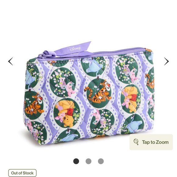 Vera Bradley Handbags - Vera Bradley Disney Small PouchWinnie The Pooh Springtime Eyelet NEW
